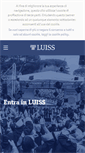 Mobile Screenshot of luiss.it